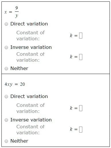 SOLVED For Each Equation Determine Whether It Represents A Direct