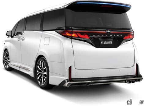 Modellista Vellfire 20230622 9 画像｜新型トヨタ「ヴェルファイア」専用エアロパーツ早くも「モデリスタ」から発売