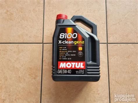 Motorno Ulje Motul X Clean Gen C W L Kupujemprodajem