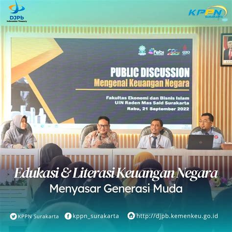 Edukasi Dan Literasi Keuangan Negara Yang Menyasar Generasi Muda Di