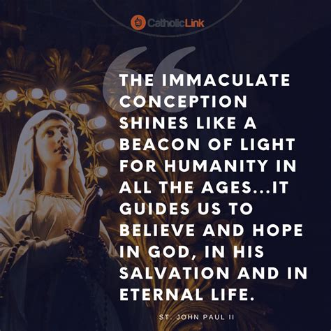 Feast Of The Immaculate Conception Quote Catholic Link