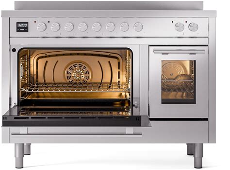 ILVE - 48" Pro Plus II Series Freestanding Electric Induction Range - – Appliance Guys