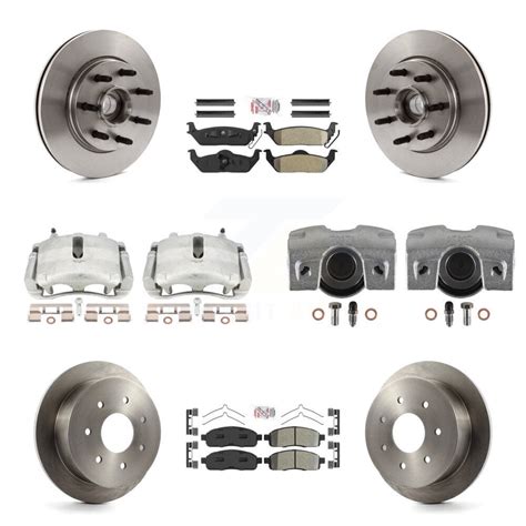 Transit Auto Front Rear Disc Brake Caliper Rotors And Semi Metallic