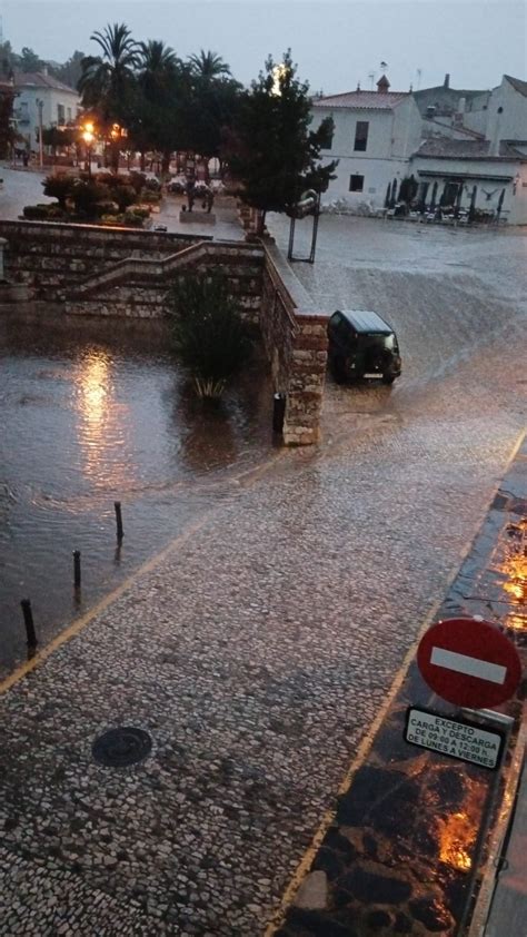 Las Lluvias Anegan Varias Calles De Aracena Tinto Noticias