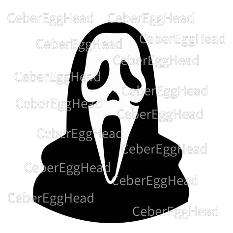 Ghost Scream Svg Ghost Face Svg Scream Svg Scream Ghost Face Whats