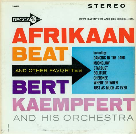 Afrikaan Beat Music By Bert Kaempfert Jims Record Barn Flickr