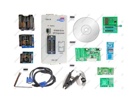 Rt809f Serial Isp Bios Programmer Tool With 18v Low Voltage Chip And 8