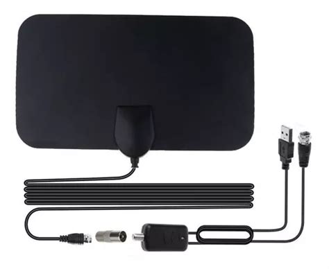 Antena Interna Amplificador Sinal Hdtv Para Tv Digital A Frete Gr Tis