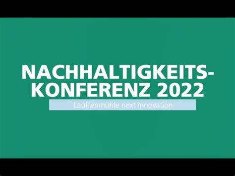 2 Lörracher Nachhaltigkeitskonferenz YouTube