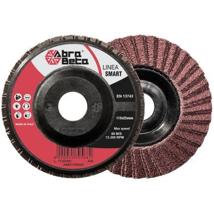 ABRA BETA AB001100004 Flap Discs With Nylon Backing And Corundum