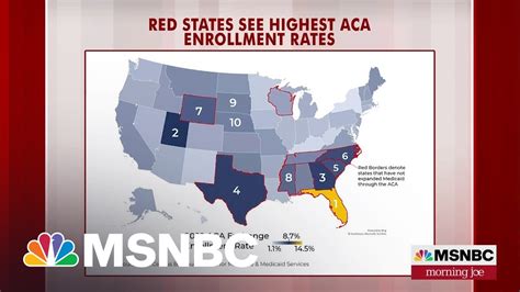 Red States See Highest Affordable Care Act Enrollment Rates YouTube