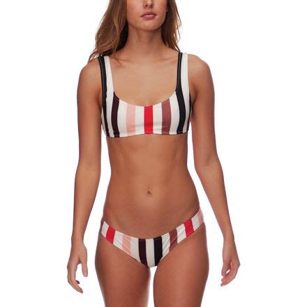 Solid Striped Elle Bikini Top Women S Backcountry