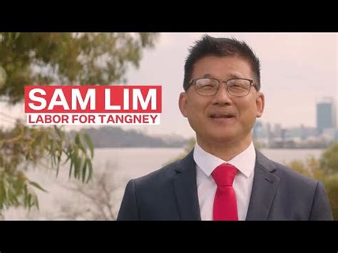 Sam Lim Labor For Tangney YouTube