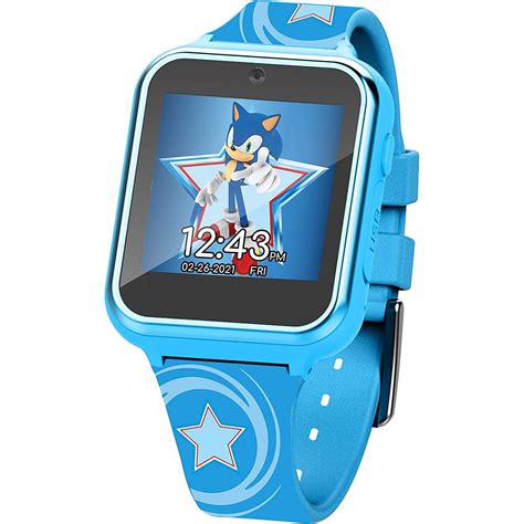 Educational Learning Touchscreen Smart Watch Toy Sonic Blue Smart