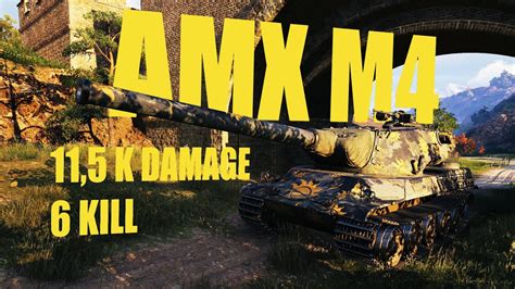 Amx M Mle Under The Bridge Kills K Damage World Of Tanks