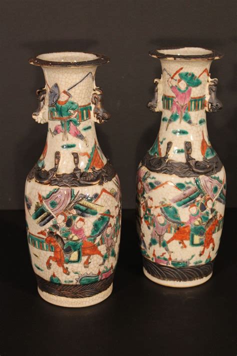 Proantic Paire De Vases Chinois