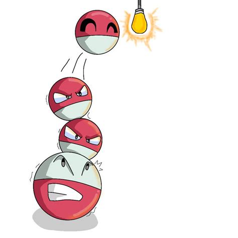 Voltorb and electrode by papita-pk on DeviantArt