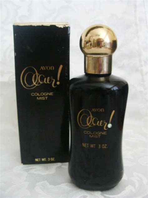 Avon Occur Cologne Vintage Spray Decanter Empty