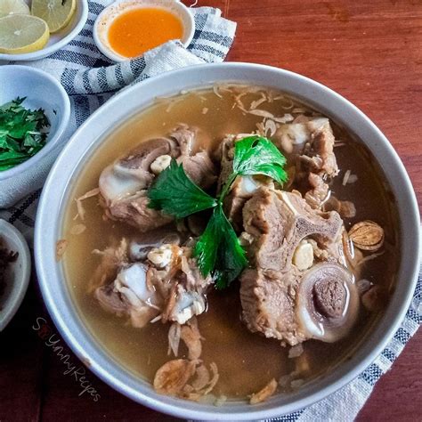 Sop Buntut Indonesian Oxtail Soup So Yummy Recipes