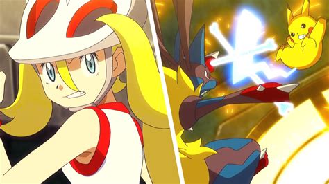 Ash Vs Korrina 3rd Kalos Gym Battle Pokemon Amv Youtube