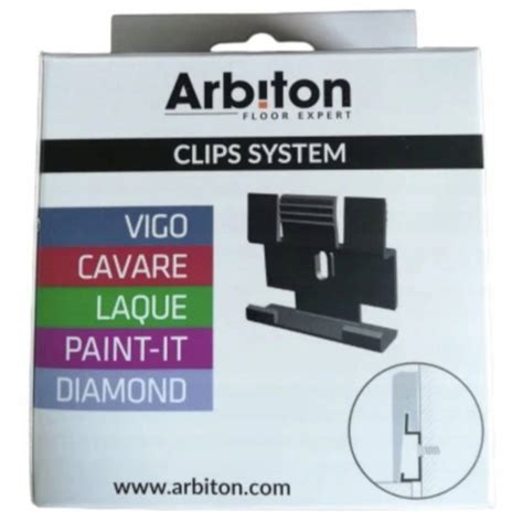 Klamra do listew przypodłogowych Arbiton VIGO - Sklepdomfloor