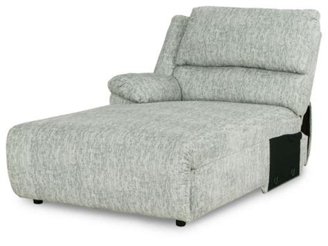 Mcclelland Gray 3 Piece Reclining Sectional With Laf Press Back