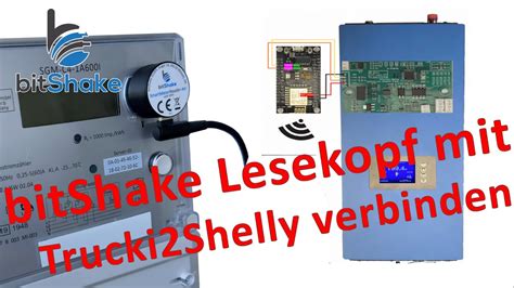 Bitshake Lesekopf Mit Trucki Shelly Gateway Verbinden Nulleinspeisung