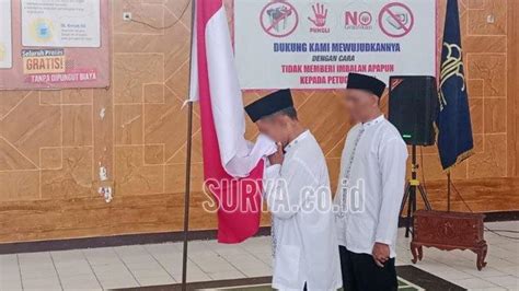 Dua Napiter Lapas Kelas IIA Bojonegoro Berikrar Setia Kepada NKRI