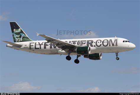 N221fr Airbus A320 214 Frontier Airlines Rolf Jonsen Jetphotos