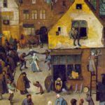 The Fight Between Carnival And Lent By Pieter Bruegel Artchive