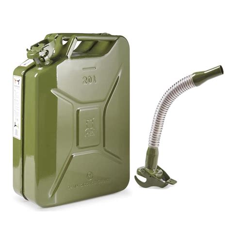 Buy Oipps Invopak 20 Litre Metal Jerry Can UN Approved Can For Petrol