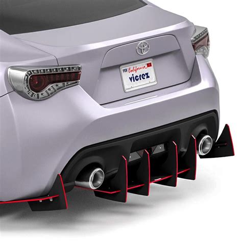 Vicrez Genali VR2 Rear Diffuser Vz102642 BRZ FRS 86 2013 2022