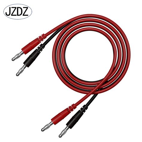 JZDZ Multi Meter Test Leads Fio De Linha De Cabo 100 Cm Double Ends 4mm