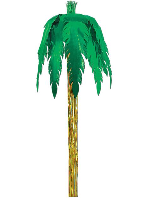 Giant Metallic Royal Palm Tree Prop