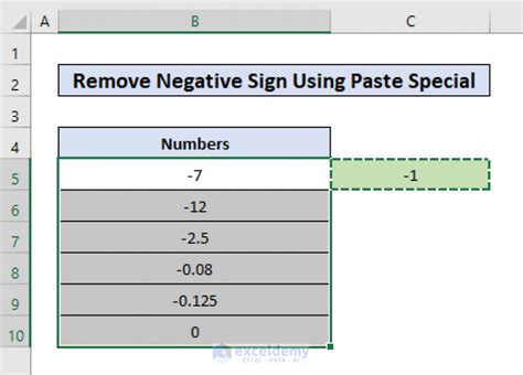 How To Remove Negative Numbers In Excel Templates Printable Free