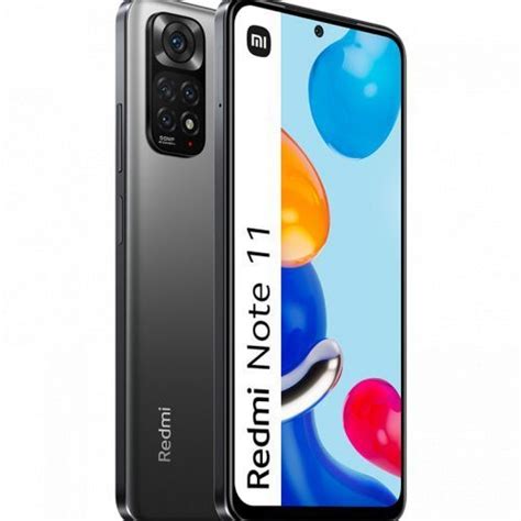 XIAOMI Redmi Note 11 6 5 6Go 128Go 50MP 8MP Gris Fiche