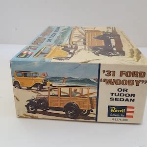 Vintage Revell Authentic Kits Ford Etsy