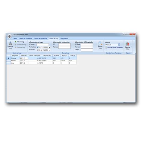 Logiciel De Contr Le Horaire Par Badge Rfid Ou Capteur Biom Trique