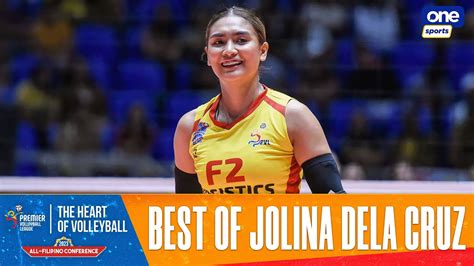 Best Of Jolina Dela Cruz Pvl All Filipino Conference Youtube