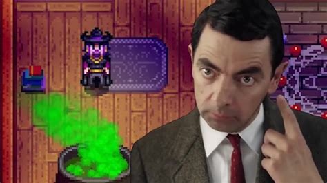 Mr Bean Shows Magic To A Wizard In Stardew Valley Coub The Biggest