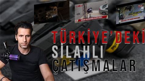 AMERİKALI AYNASIZ TÜRKİYEDE SOKAKTA YAŞANAN SİLAHLI ÇATIŞMALARI