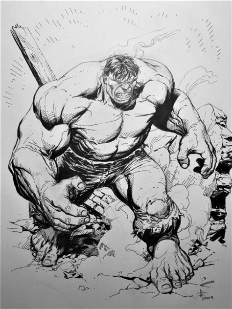 Incredible Hulk Sal Buscema Homage Gary Frank In T Shen S Homage