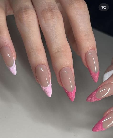 Pin on Körmi Acrylic nails coffin pink Gel nails Nail designs