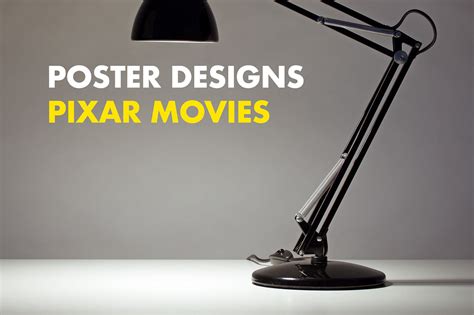 Poster Designs - Pixar Movies on Behance