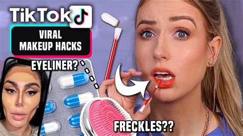 Testing Viral Makeup And Hacks Is Anything Worth Trying Youtube