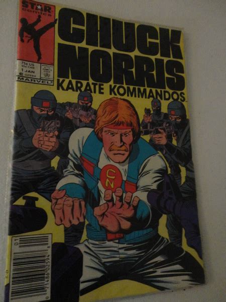 Vintage Star Comics Chuck Norris Karate Kommandos Marvel No Vol Jan