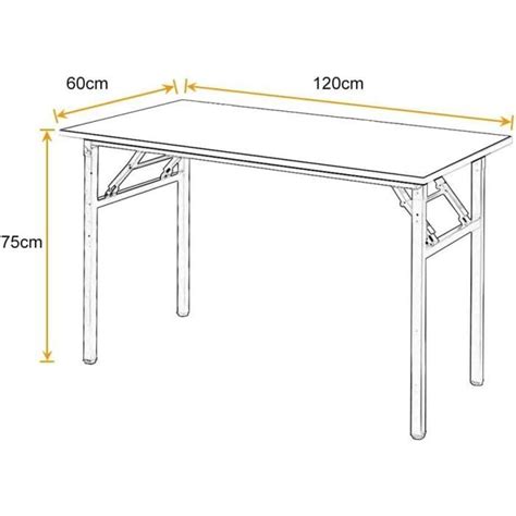 Bureau Pliant X Table Informatique D Ordinateur Table Bureau