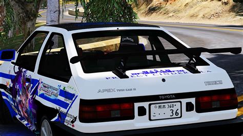 Toyota Sprinter Trueno Gt Apex Ae Itasha Livery Gta Hub