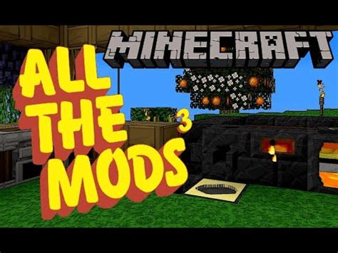 Minecraft moddé episode 1 All the mods 3 YouTube