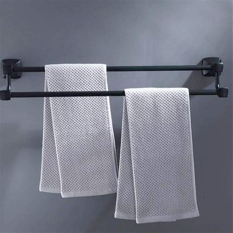 Polished Black Aluminium Towel Rod For Bathroom At Rs Piece In Thane